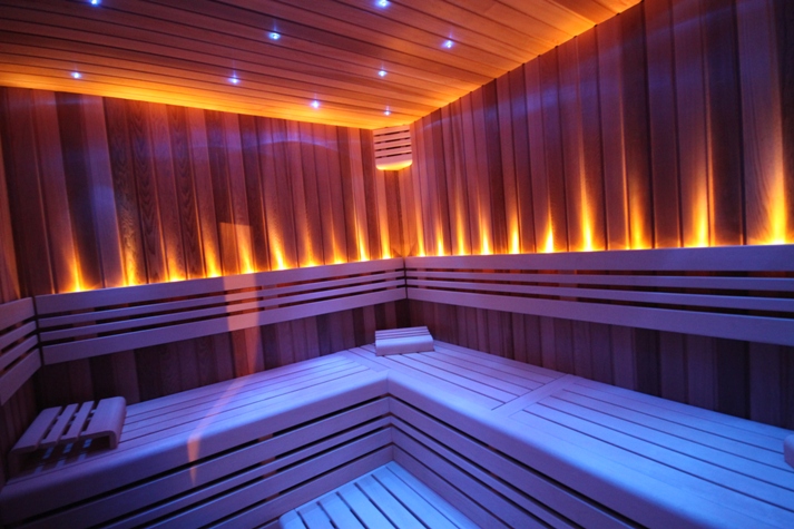 barevná sauna