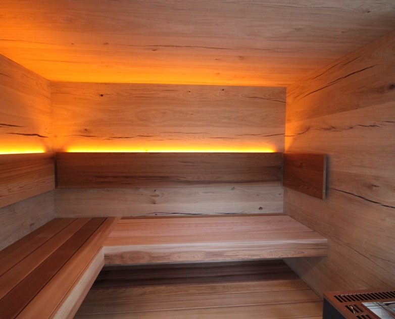 panel sauna