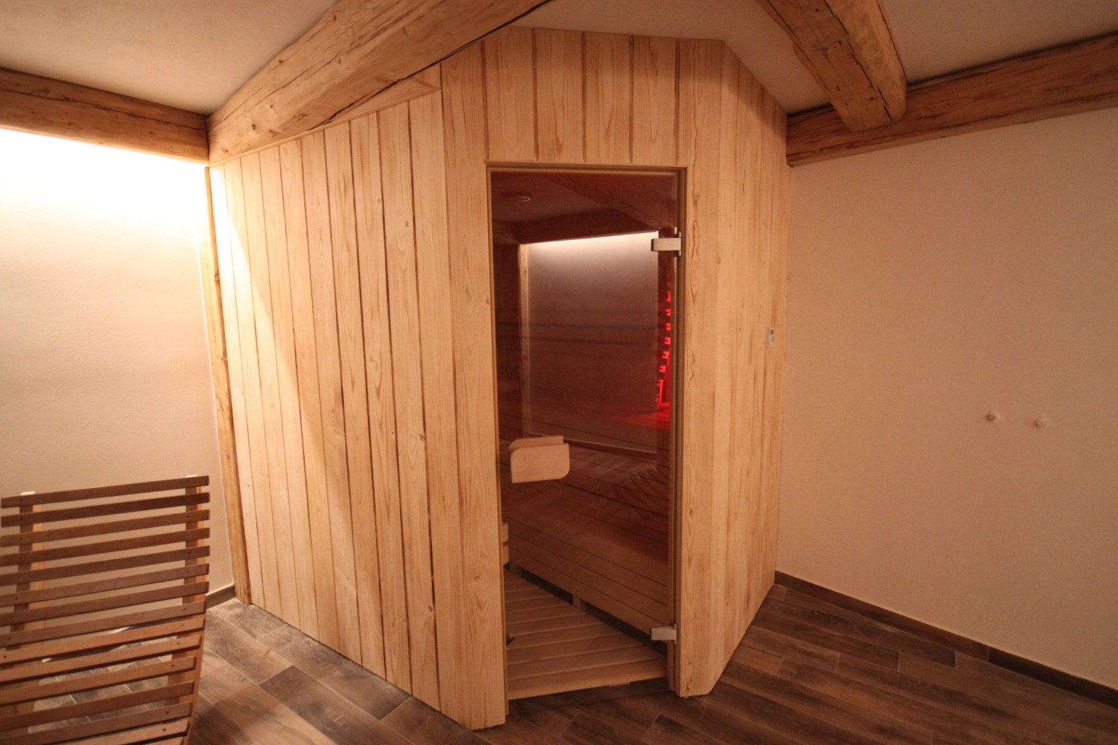 Volně stojící sauna